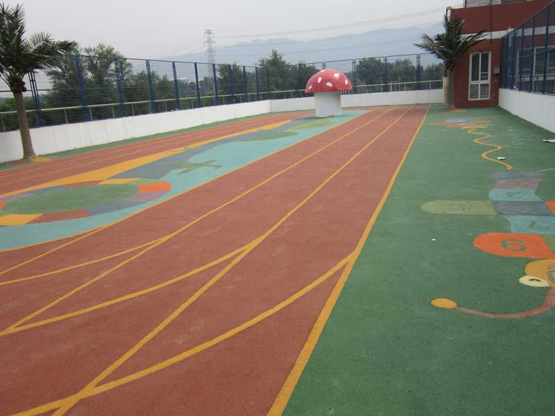天津市大港油田幼兒園室外地板 天津市大港油田幼兒園室外地板